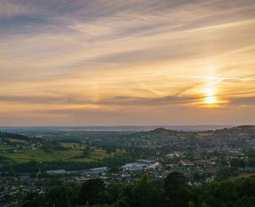 How much have homes increased in value in and around Stroud?